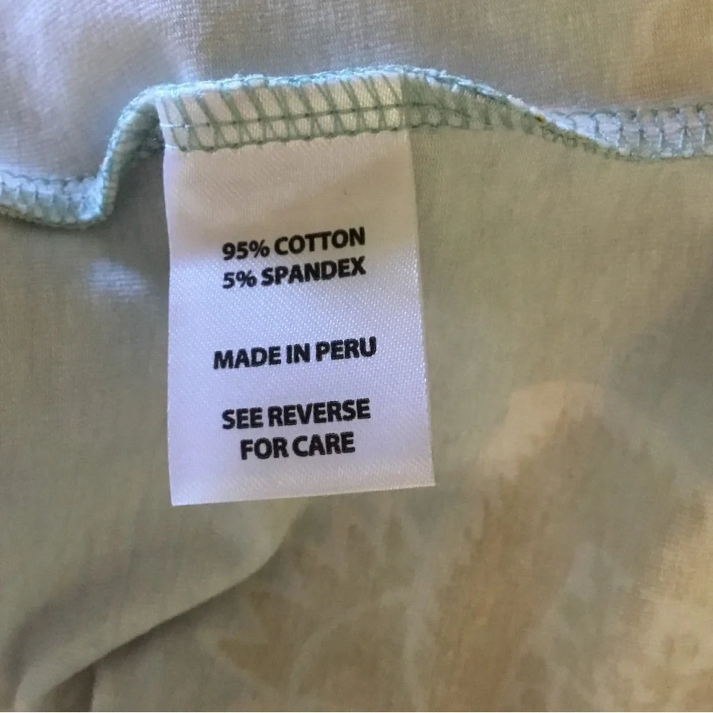 Spartina 449 Diane Jersey Knit Mini Dress Calm Waters Medallion - Picture 14 of 15